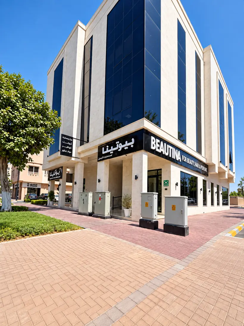 Commercial building with Fuji lifts